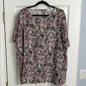 Floral Pink Women's blouse